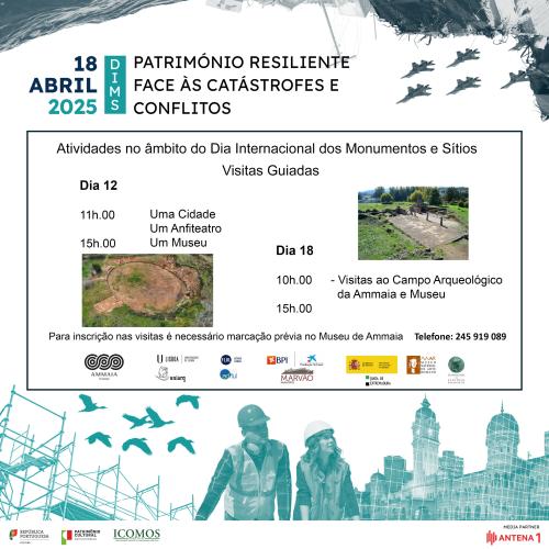 Visita guiada às ruínas da cidade romana de Ammaia