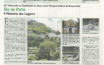 Ao Encontro da História e da Paisagem do Rio do Porto em Sintra