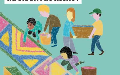 Oficina | Vamos desenhar ideias e formas para o tapete da procissão?