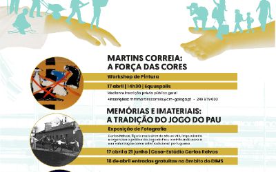 Martins Correia: a força das cores, workshop de pintura
