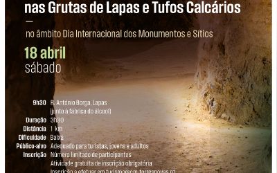 Passeio interpretativo dedicado às Grutas de Lapas e Tufos Calcários