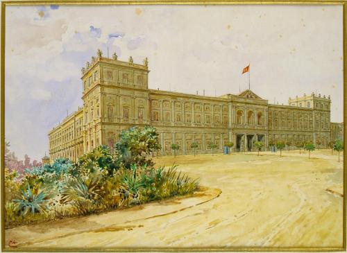 Enrique Casanova – um aguarelista de arquiteturas