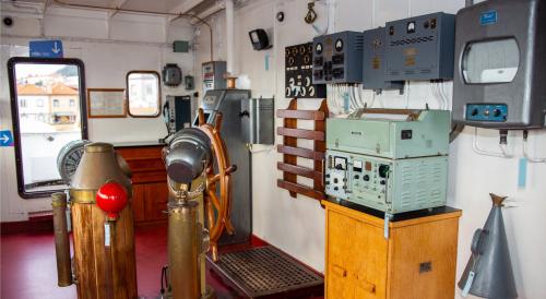 Navegando pelos espaços do Navio Museu Gil Eannes