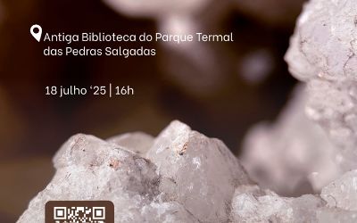 A arte inspirada nos minerais, no Parque Termal das Pedras Salgadas