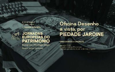 Oficina Desenho à vista, por PIEDADE JARDINE - DIRECCIONADO A CRIANÇAS