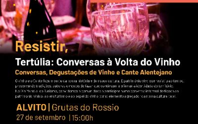 Resistir | Conversas à Volta do Vinho - Ciclo de Tertúlias