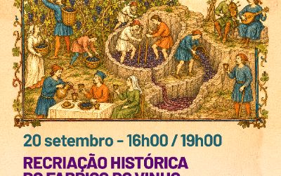 Recriação Histórica do Fabrico do Vinho em Lagar Escavado na Rocha