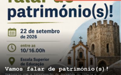 Vamos falar de património(s)!